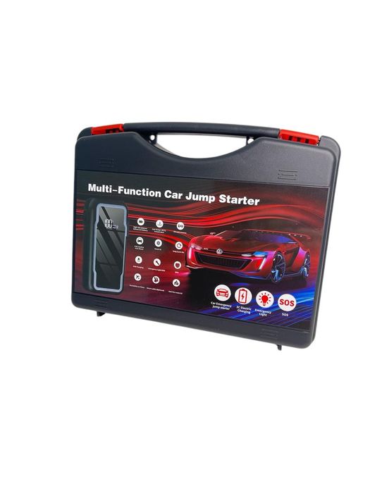 Външна батерия за стартиране на двигател и зареждане на преносими елек