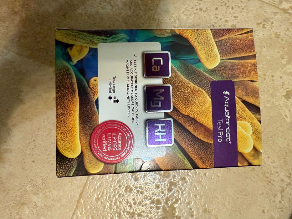 Teste de calciu, alkalinitate si magneziu pentru acvariul de recif