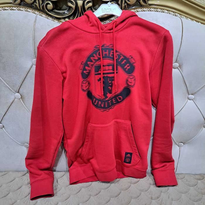 Худи adidas red xs