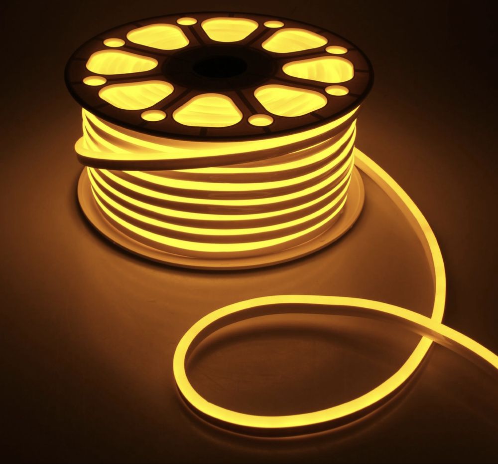 Neon flex 8mm 12V, гибкий неон 8мм, неоновая лента 12вольт