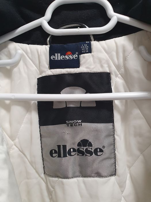 Geacă de iarnă Ellesse Snow Tech – albă - EU44 (M)