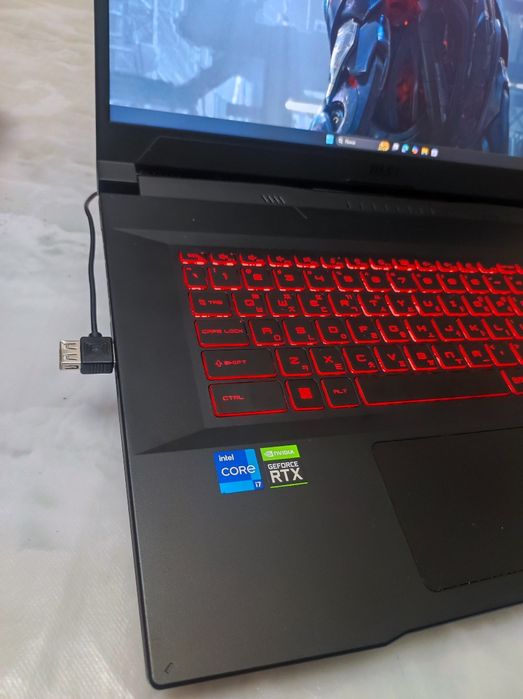 Msi gaming i7 11800avlod rtx 3050Ti noutbuk notebook ноутбук