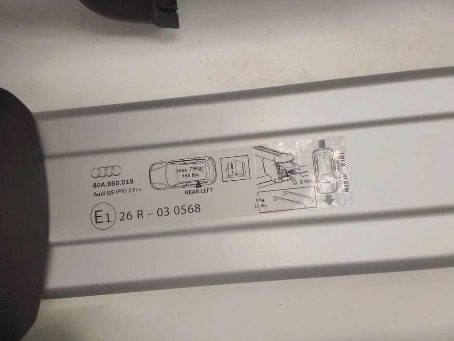 Vând bare transversale portbagaj auto