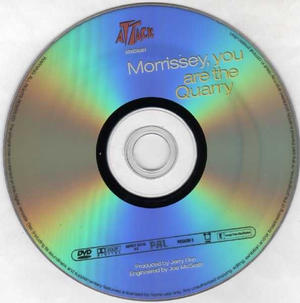 CD + DVD Morrissey – You Are The Quarry 2004 (Digisleeve)