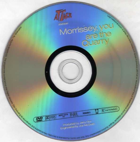 CD + DVD Morrissey (from The Smiths) - You Are The Quarry 2004