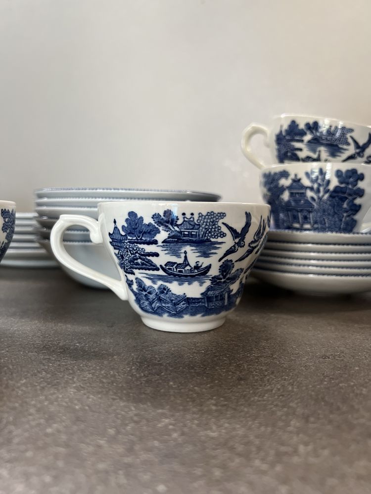 Сервиз blue willow churchill