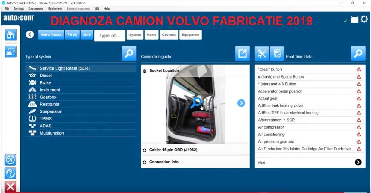 Consultanta tehnica instalari programe auto: Turisme, Camioane, Utilaj
