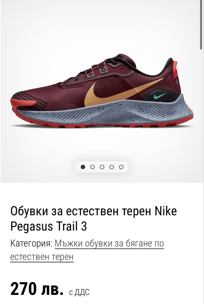 Мъжки маратонки Nike Pegasus Trail 3