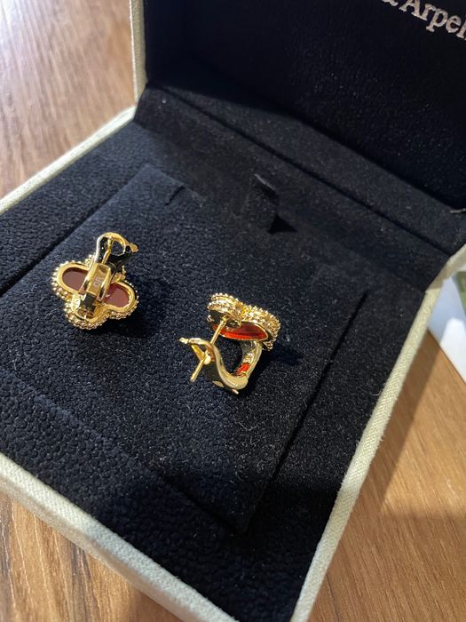 Van Cleef & Arpels - Cercei Gold Red Diamond