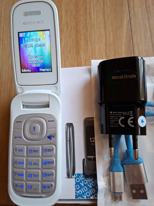 Telefon seniori,meniu engleza.