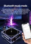 Generator Tesla muzical – wireless lightning + mod Bluetooth