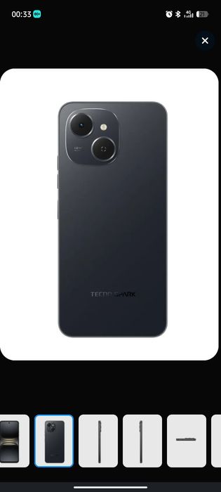 Новый Tecno spark 40c 6000 мАч.
