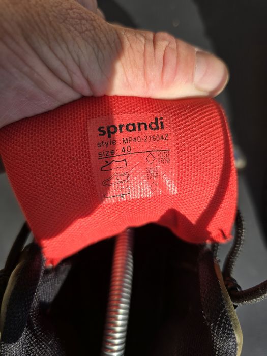 Bocanci Sprandi Earth Gear – mărimea 40 – stare excelentă