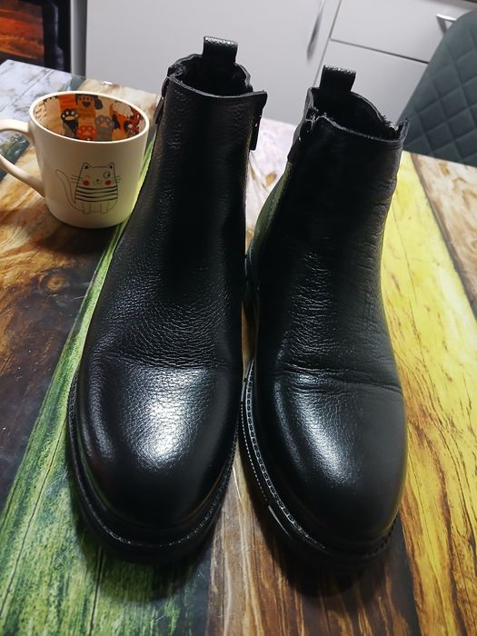 Ghete piele barbati 42