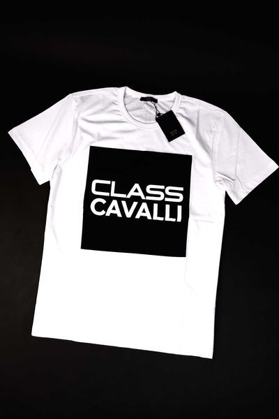ПРОМО Roberto Cavalli Class XL-Оригинална бяла тениска