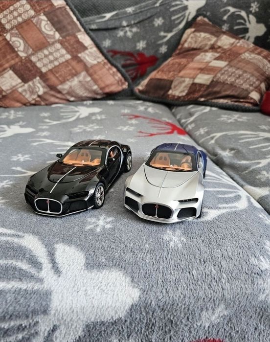 Macheta metalica bugatti Atlantic scara 1:24 noua