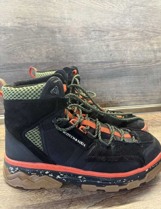 Scotch & Soda Боти от текстил и велур 43-44