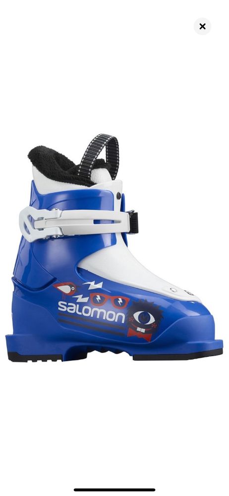 Clapari pentru copii Salomon Race T1, albastru, marime 15 (7 EU)