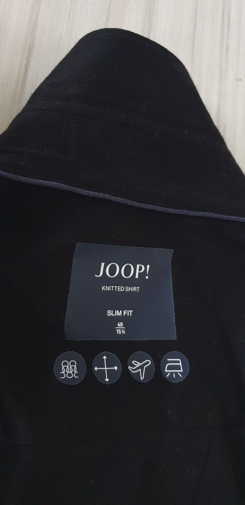 JOOP! Slim Fit  Knitted Shirt / 40/ 15 3/4/ M НОВО ОРИГИНАЛ Мъжка Риза