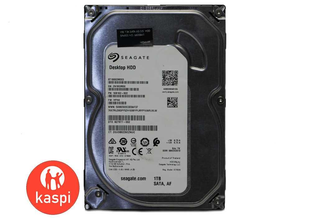 Жесткий диск HDD 1 Tb SATA 3.5 Seagate