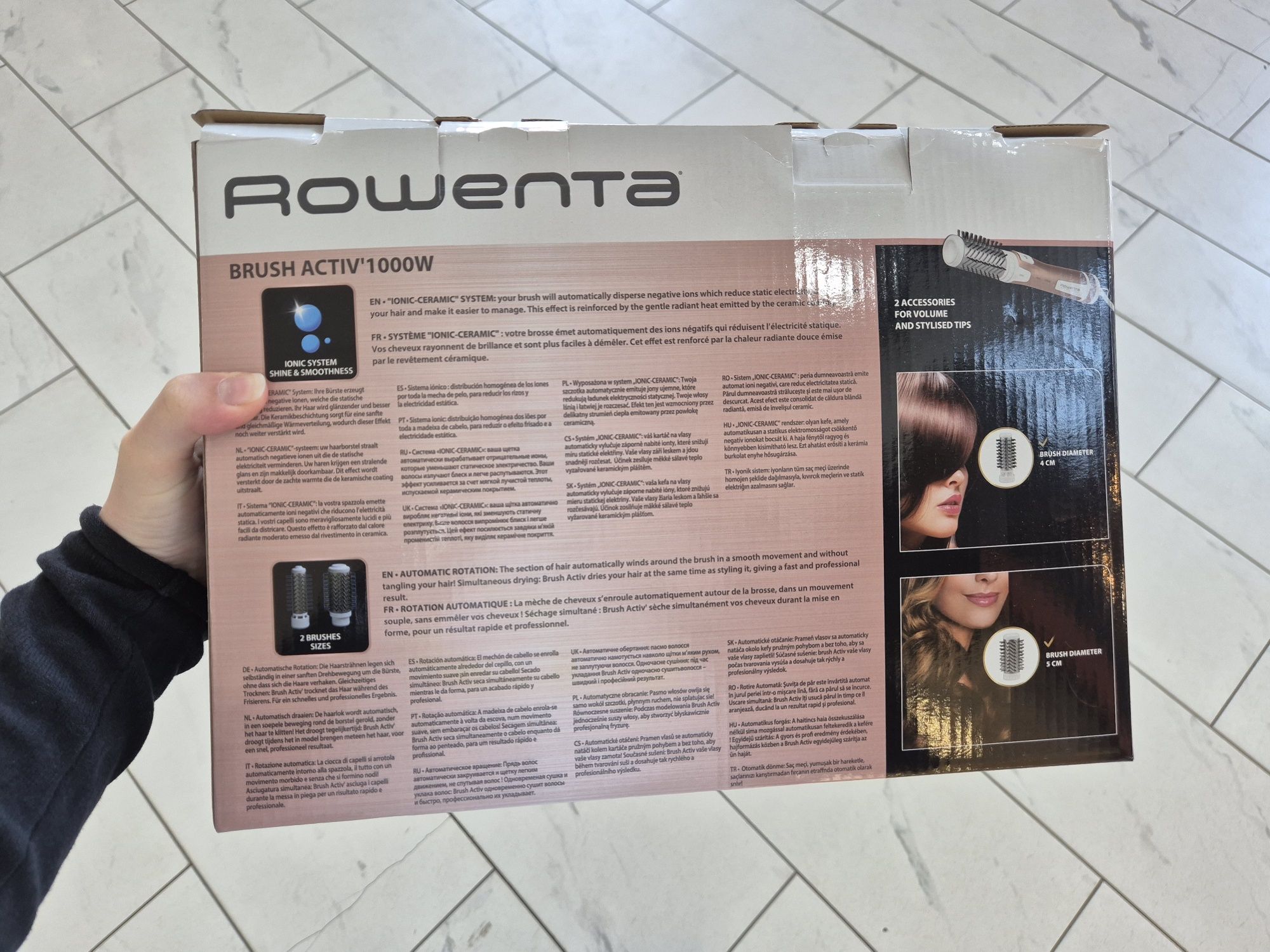 Perie rotativa Rowenta