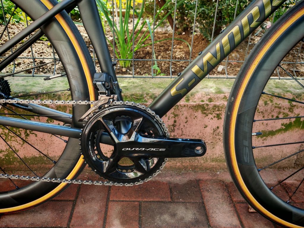 Bicicleta cursiera disc carbon Specialized S-Works Tarmac SL8 09.2023!