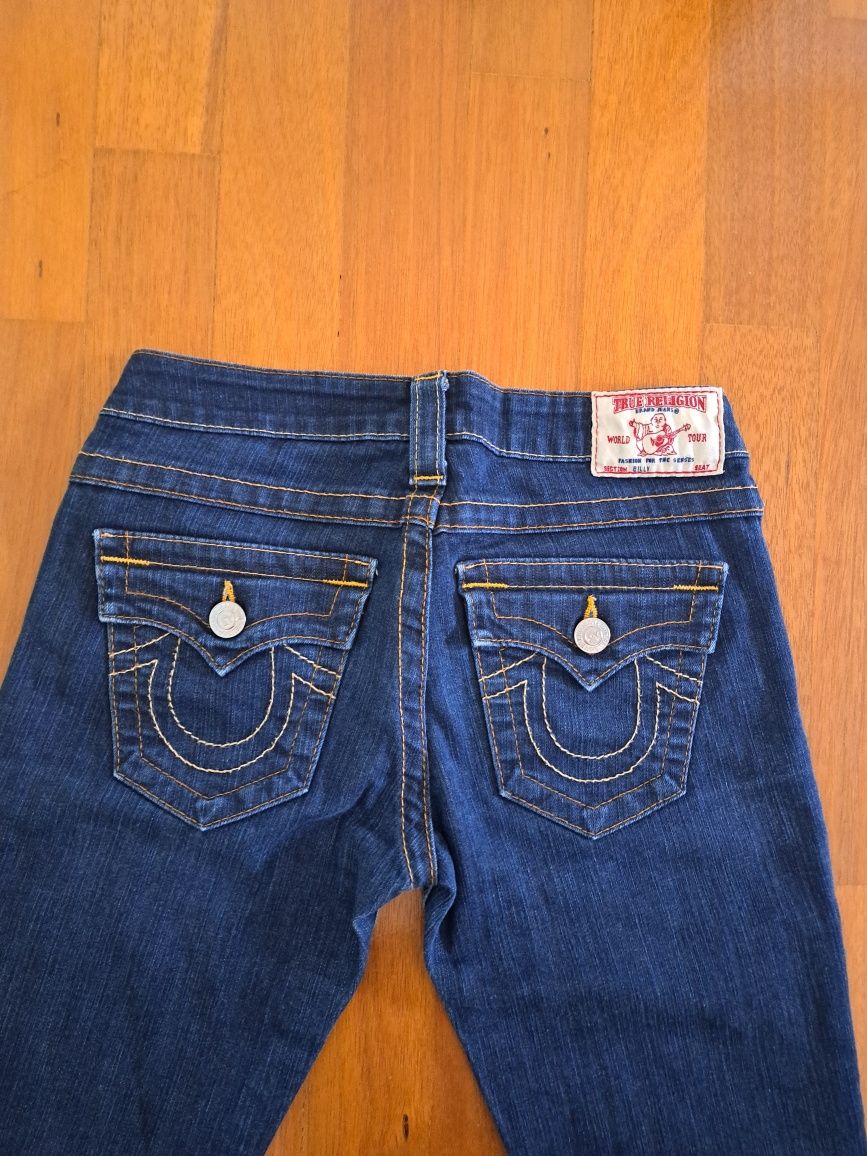 True religion baggy/flared jeans