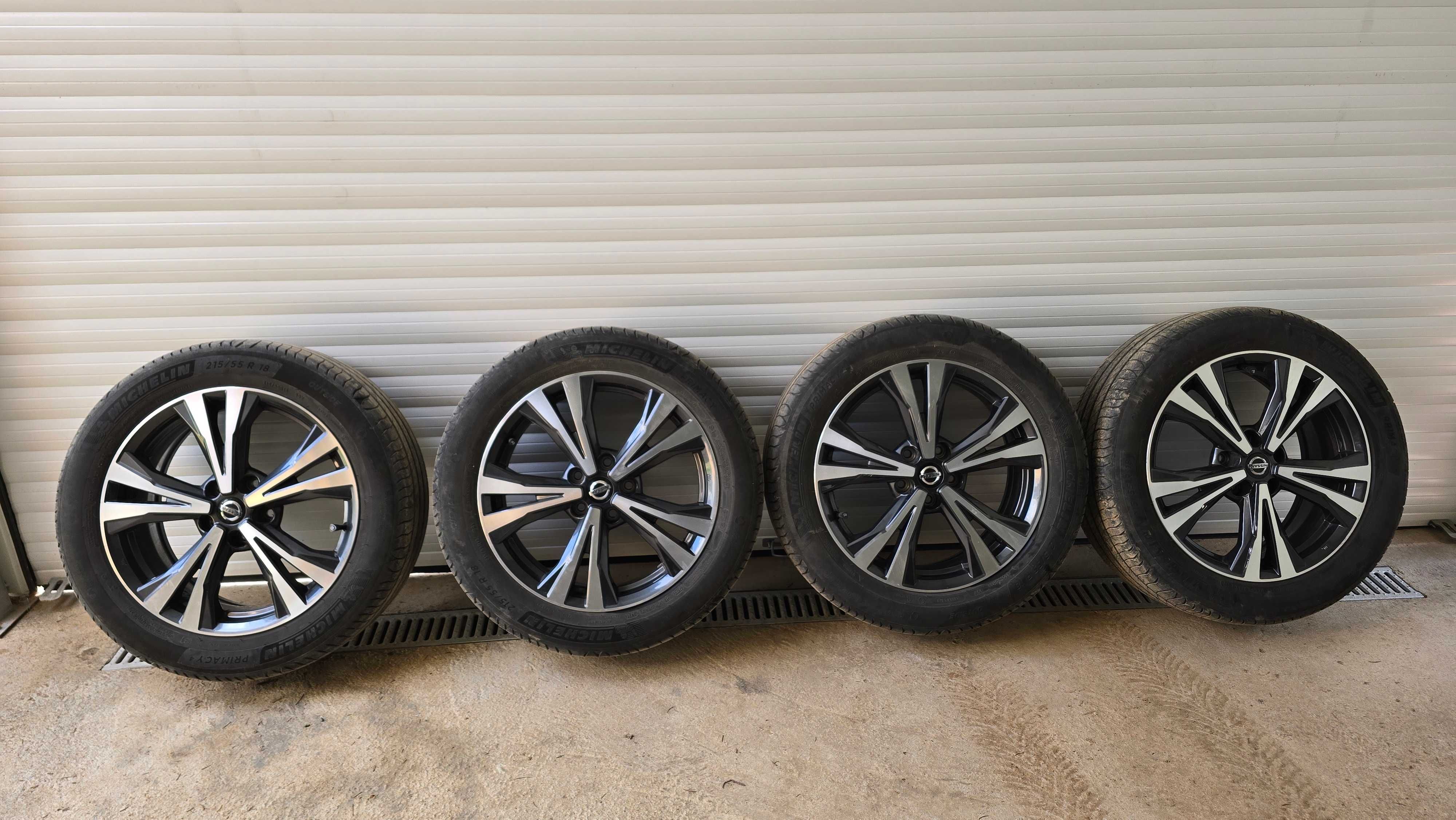 Nissan Qashqai, Джанти 18 с летни гуми Michelin Primacy 4 215/55