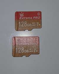 Card microsd 2x 128 gb stocare și 2x 64 gb stocare