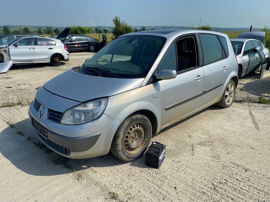 renault scenic 2 bara fata capota faruri usi fata spate etc
