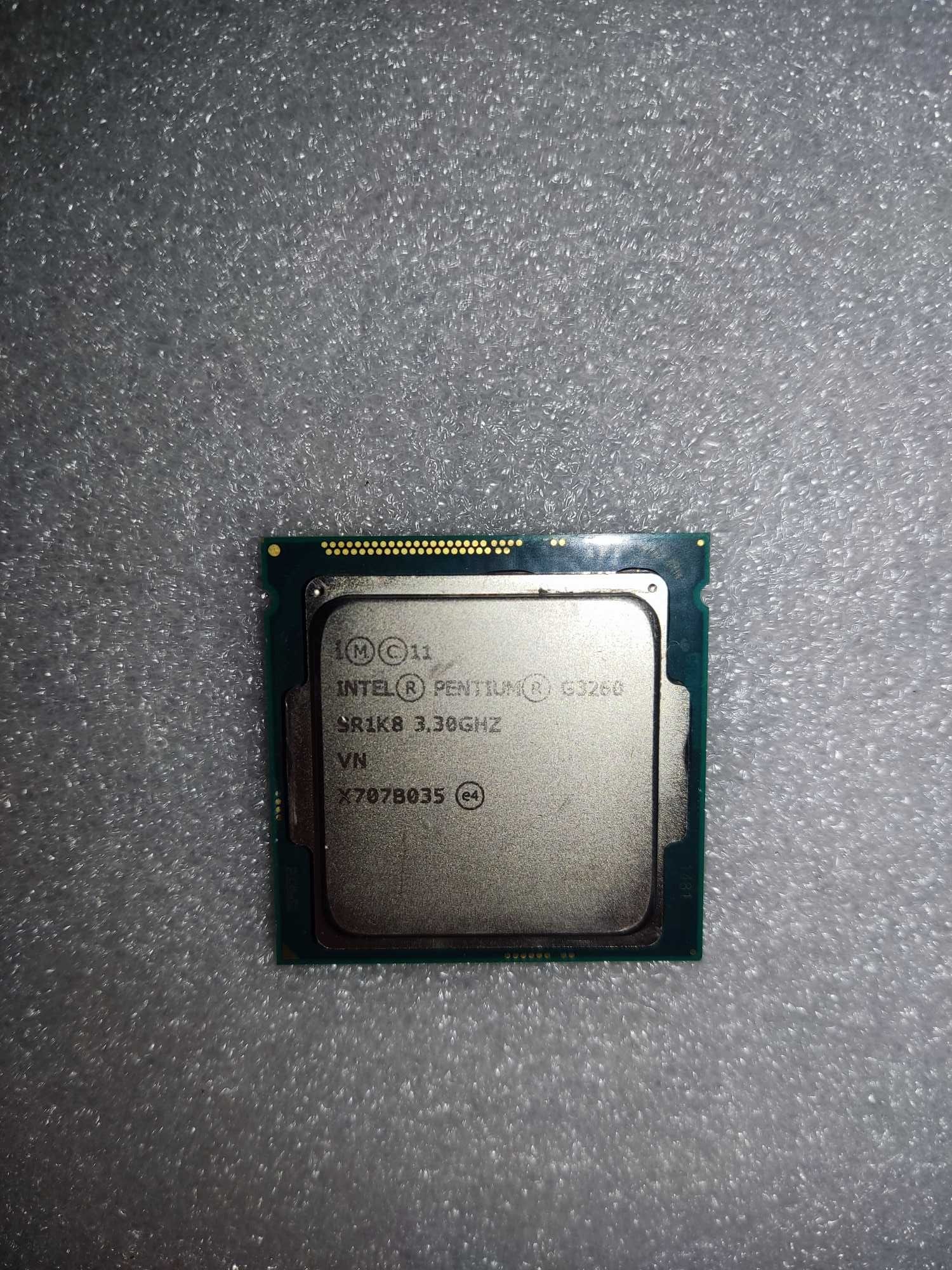 Материнская LGA1150 GA-H81M-S1 + процессор Pentium G3260. Есть глюк