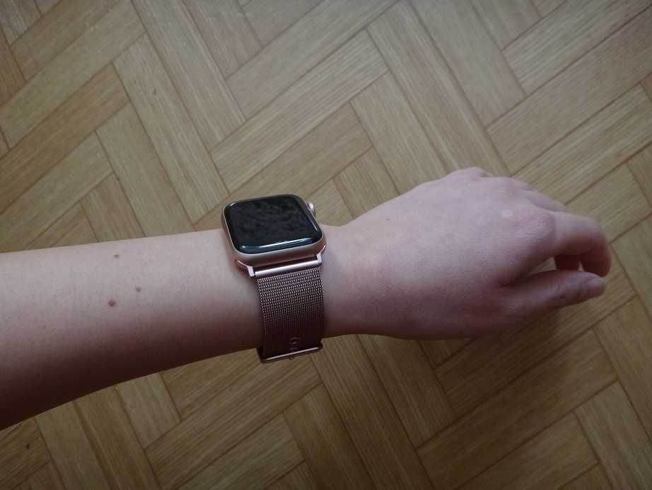 Каишка за часовник Apple iWatch тип Milanese Loop - 40mm Rose Gold