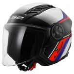 Casca open face / jet LS2 AIRFLOW II OF616 Rush