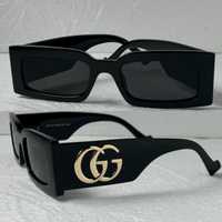 Gucci 2024 дамски слънчеви очила правоъгълни