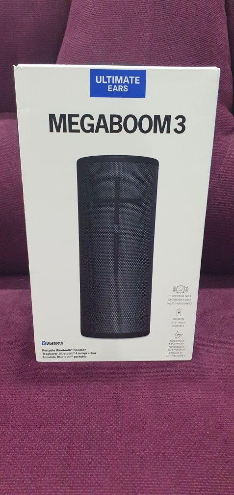 Boxa portabila Ultimate Ears MEGABOOM 3, 984-001402,Bluetooth,SIGILATA