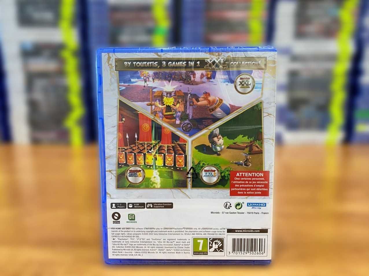 Новый Asterix & Obelix XXL Collection PS5/Астерикс и Обеликс Коллекция