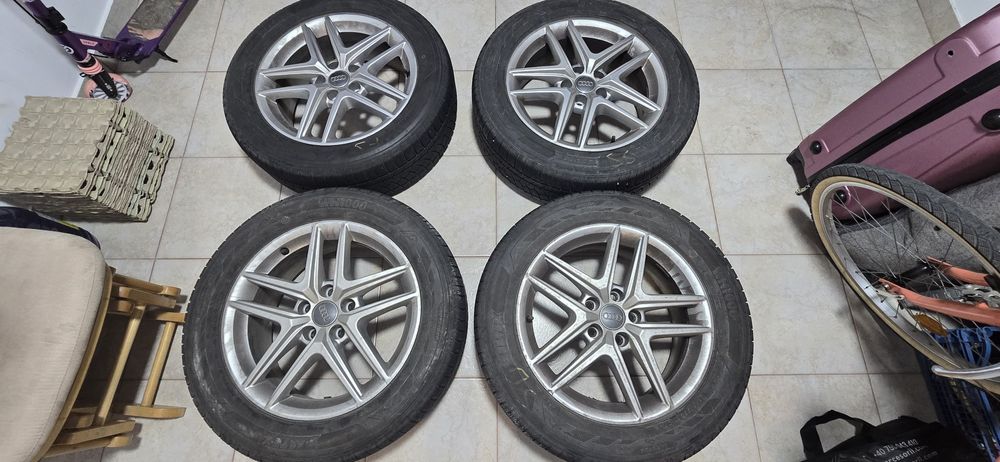 Jante Audi R17 cu anvelope iarna stare foarte buna