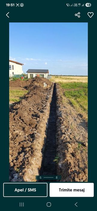 Inchiriez buldoexcavator - Berceni/Vidra/Dobreni