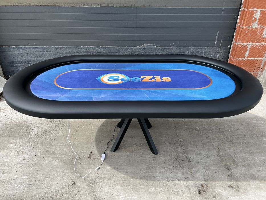 Mese poker cu felt interschimbabil rapid CustomTables.eu capac lemn