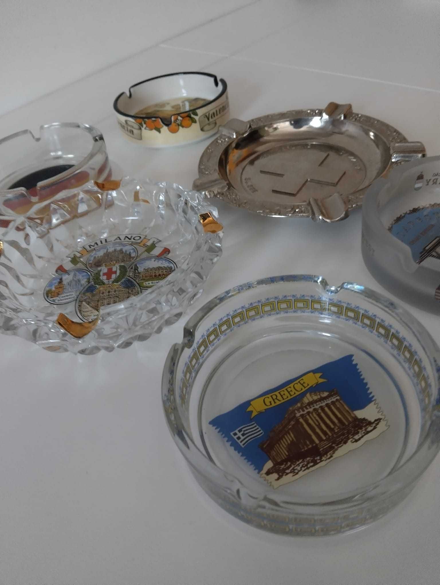 Пепелник - сувенир от различни държави, 6 броя, лот