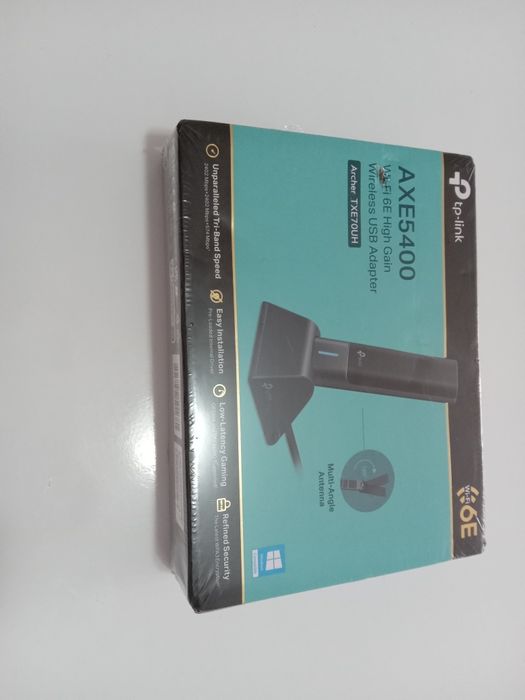 TP-Link Archer TXE70UH AXE5400 - Трибандов Wi-Fi 6E High Gain USB