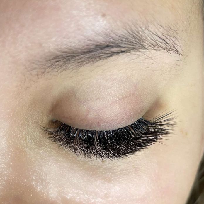 Ръчно изработени готови снопчета за мигли микс кутии , консумативи