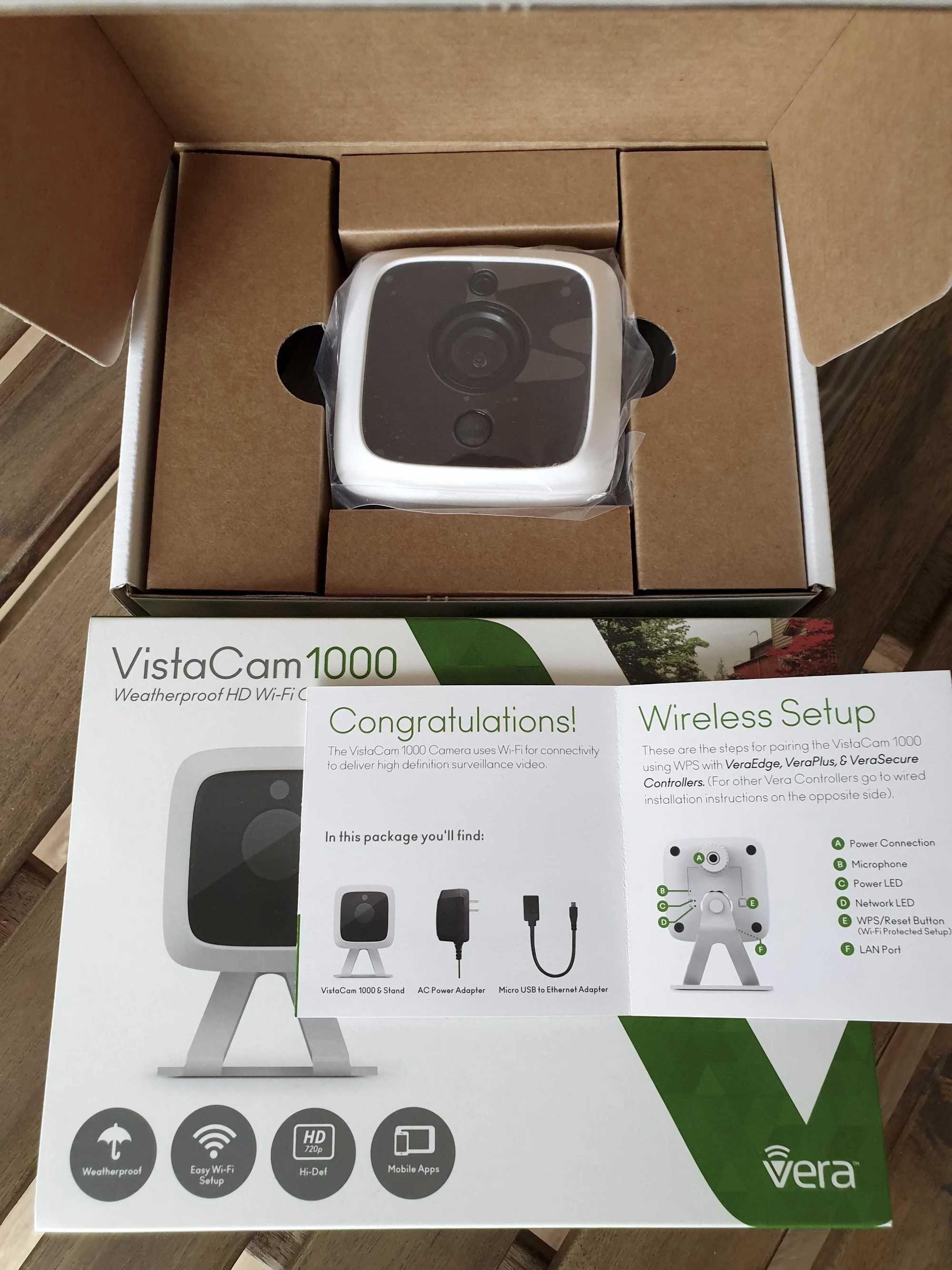 Vistacam 1000 wi-fi 720p Smart Home