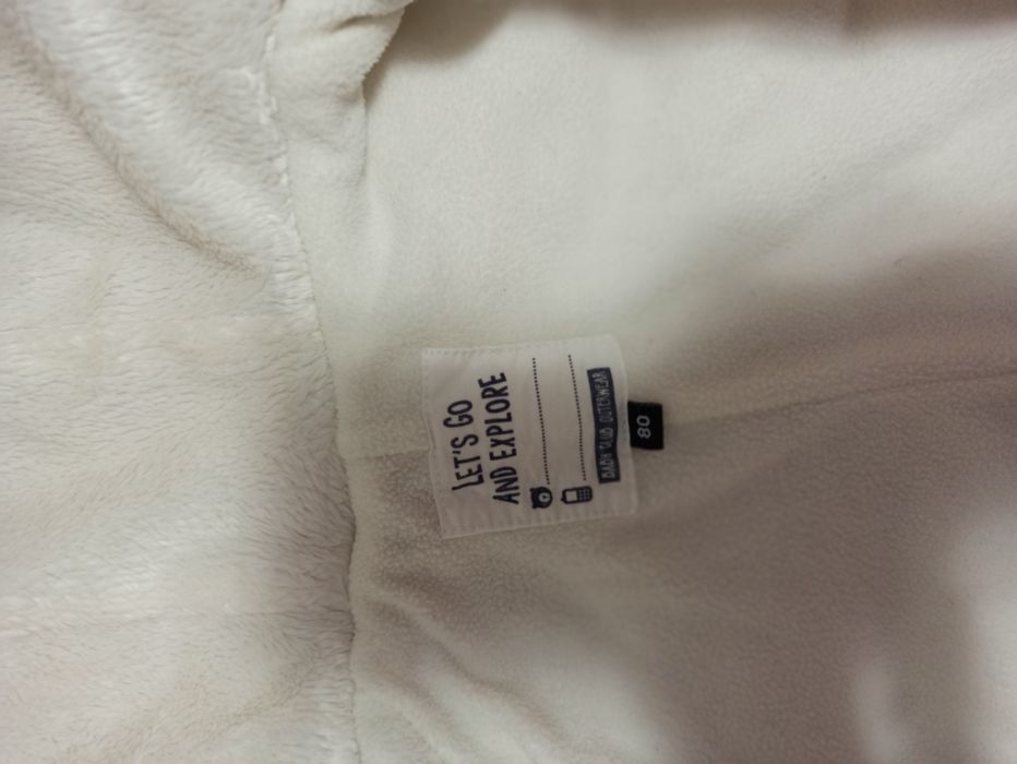 Combinezon de iarnă, Masura 80 C&A, Baby Club 
Roz, cu picioare ș