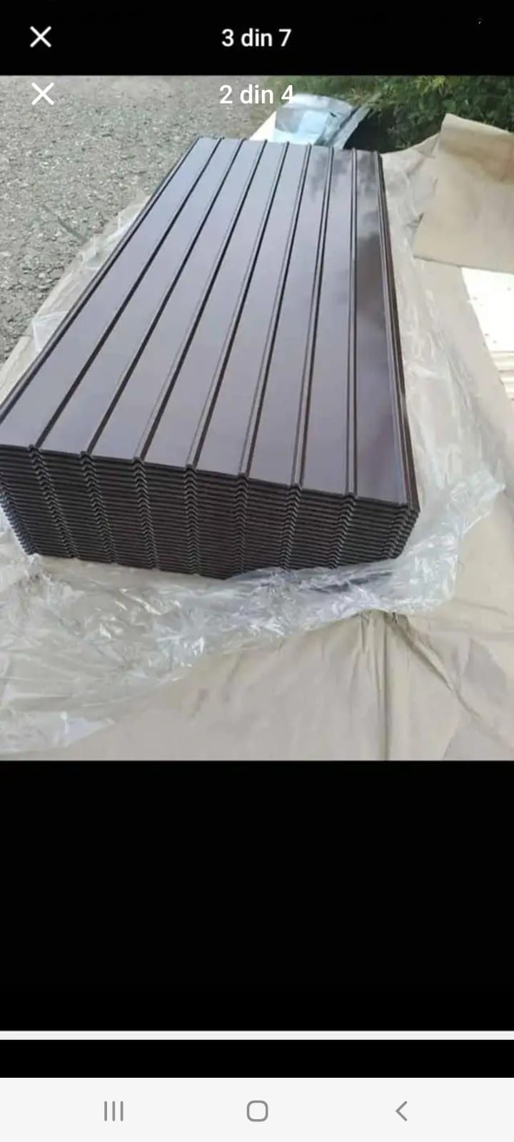 Tabla cutata colorata