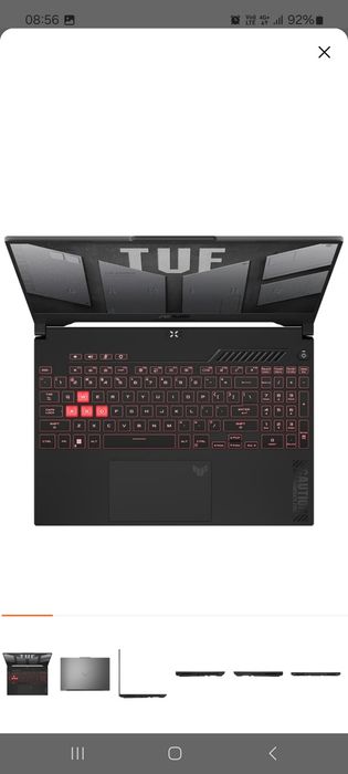 Игровой ноутбук Asus TUF Gaming A15