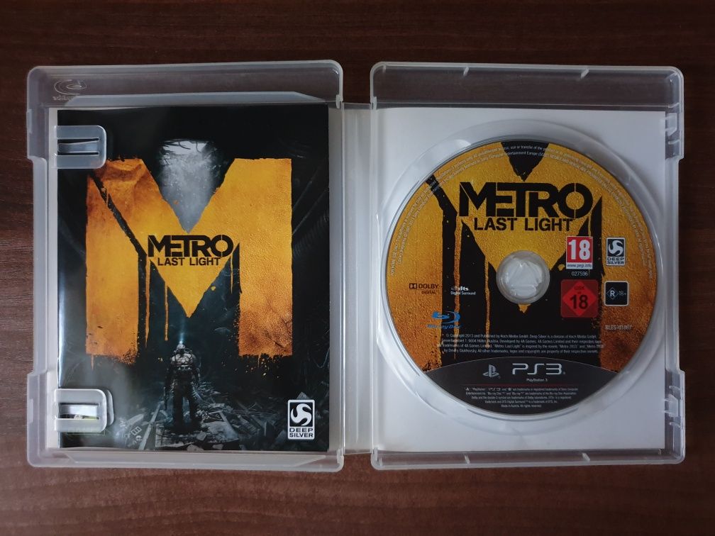 Metro Last Light PS3/Playstation 3