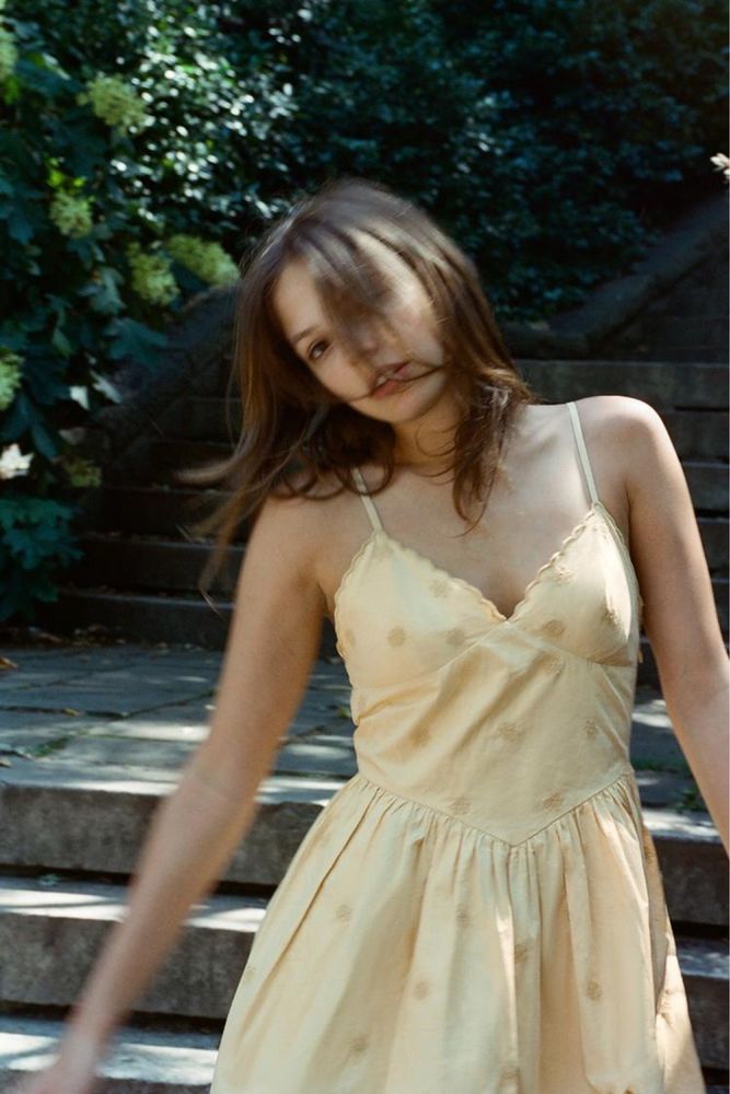 Нова памучна рокоя ЗАРА ХС, С и М / ZARA XS, S, M