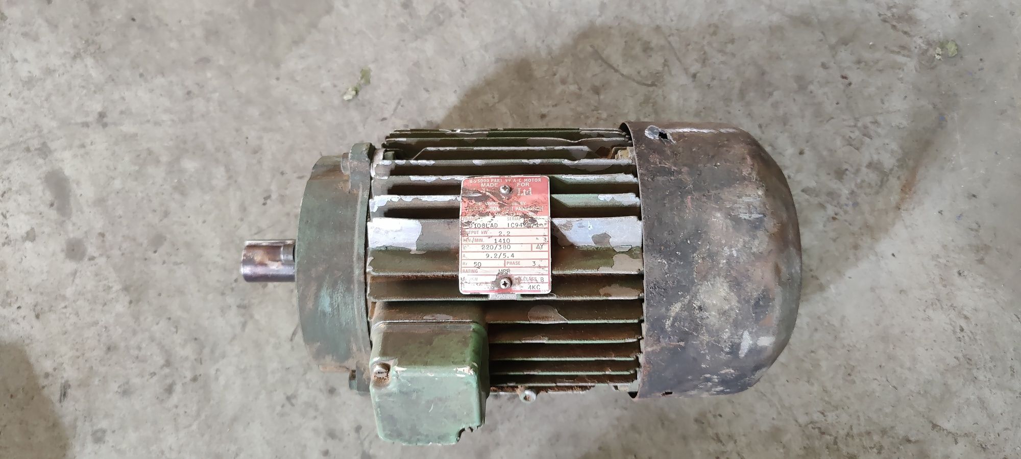 Motor electric trifazat cu flansa, 2.2kW, 1500rpm, 380V