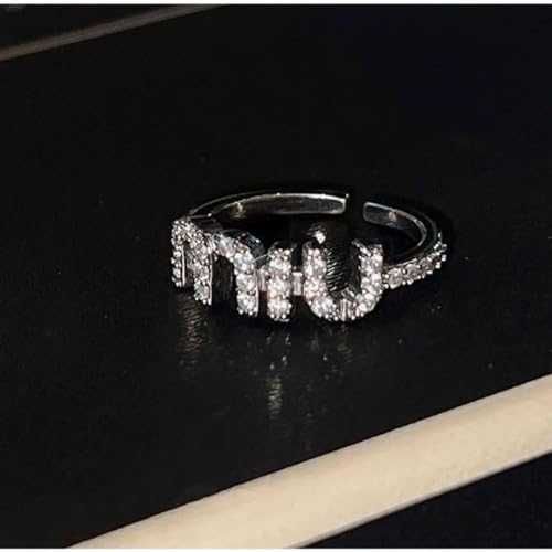 Miu Miu оригинален пръстен с цирконий